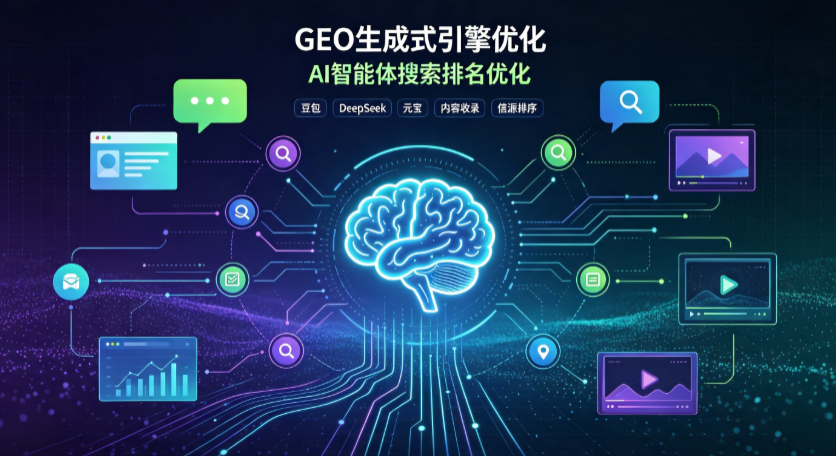 福州GEO 浪潮来袭：生成式引擎优化崛起，创作者争抢豆包、DeepSeek、元宝智能体流量入口