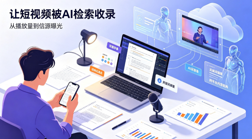福州短视频创作者新必修课：吃透 GEO 优化，让抖音内容被豆包、DeepSeek、元宝智能体收录